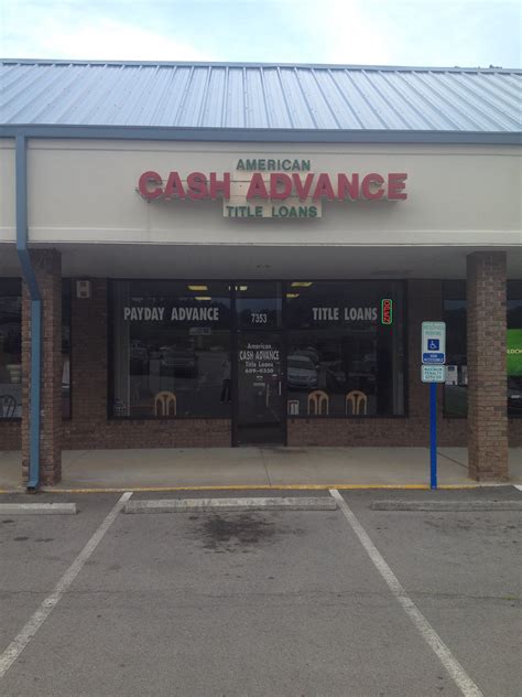 Cash Advance Knoxville Tennessee